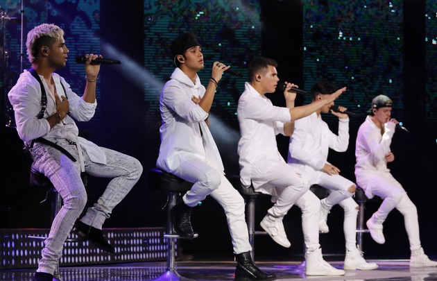 CNCO conquistó a 15 mil personas en la Quinta Vergara (Agencia UNO).