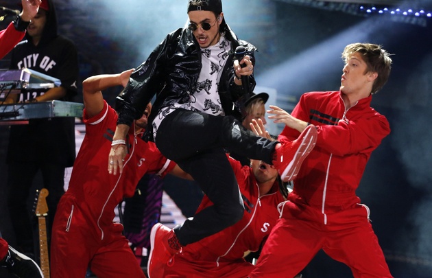 Augusto Schuster brilló en la Quinta Vergara (Agencia UNO). 