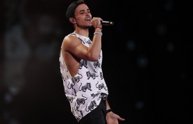 Augusto Schuster brilló en la Quinta Vergara (Agencia UNO). 