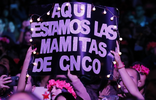 Fanáticas acudieron a la Quinta Vergara para ver a CNCO (Agencia UNO).