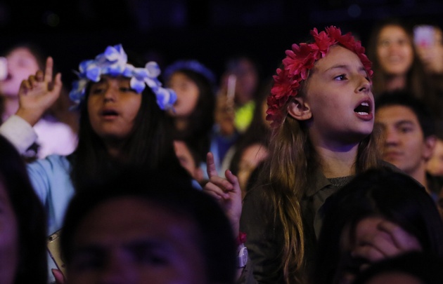 Fanáticas acudieron a la Quinta Vergara para ver a CNCO (Agencia UNO).