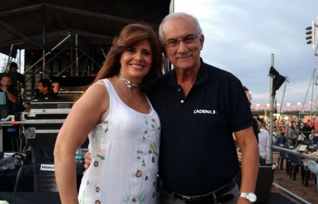 Cadena 3, en la Fiesta de la Cosecha en Mendoza. 