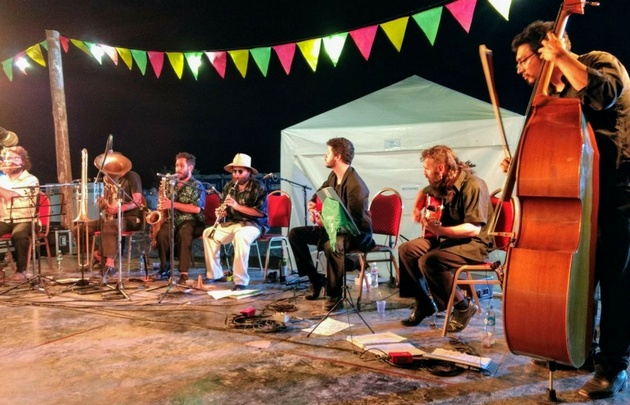 Cadena 3, en la Fiesta de la Cosecha en Mendoza. 