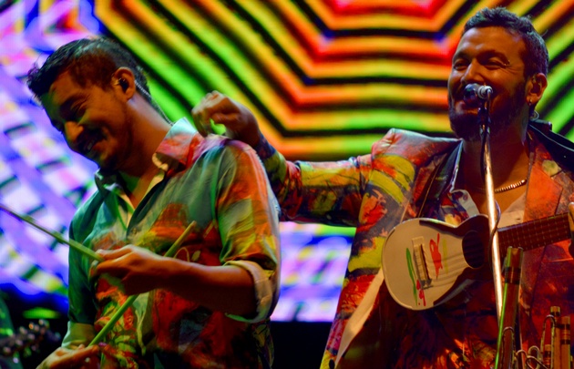 Los Tekis protagonizaron la noche mendocina.