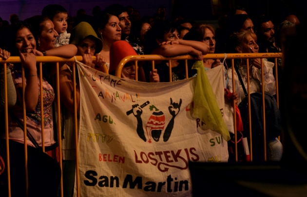 Los Tekis protagonizaron la noche mendocina.