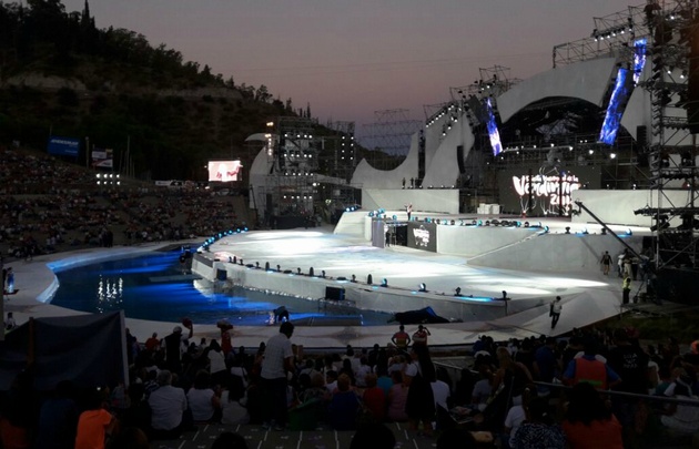 El teatro griego lucirá colmado en la "Constelación del vino".