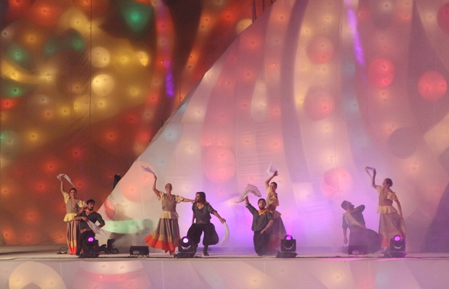 También hubo un homenaje al general San Martín.