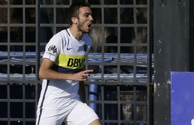 Agustín Heredia suma sus primeros minutos en ''El Xeneize'' (Foto: Scoopnest)