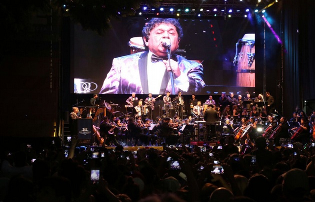 Los Palmeras en el Obelisco