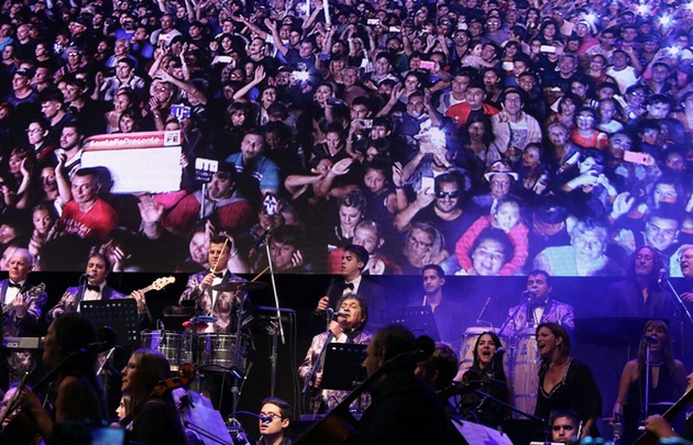 Los Palmeras en el Obelisco