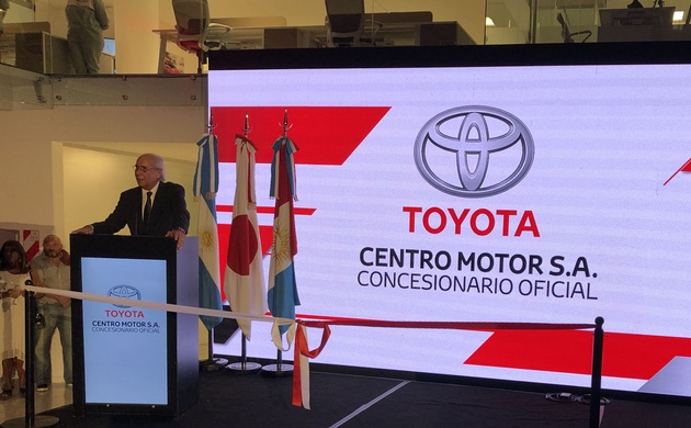 Dario Ramonda, presidente de Centro Motor Toyota. Gentileza: Cadena3 Motor