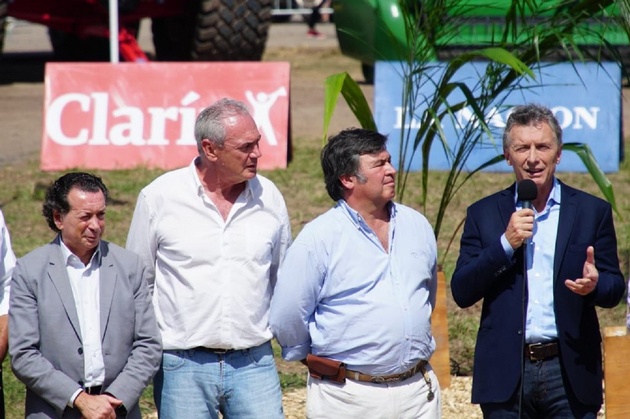 FOTO: Mauricio Macri en Expoagro 3