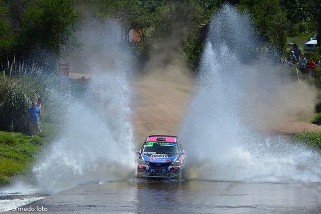 FOTO: Nadia Cutro es la única mujer piloto en el Rally de Argentina -@nadiacutro-