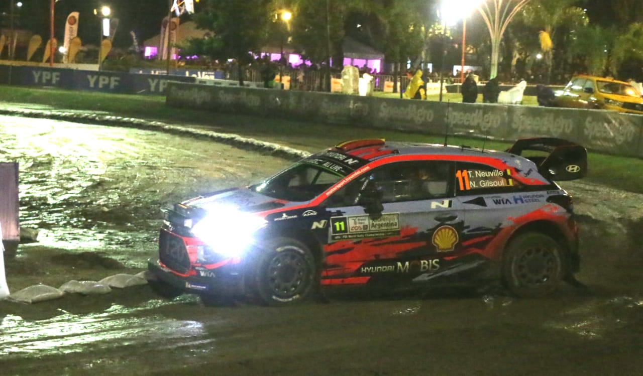 Thierry Neuville fue cauto en el SS1 de Carlos Paz -Daniel Cáceres, Cadena 3-