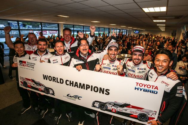 FOTO: Otro campeonato mundial para Alonso, compartiendo el año con Buemi y Nakajima -TGR-