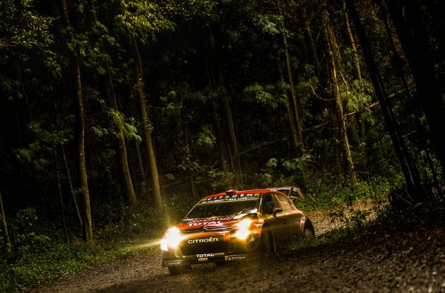 FOTO: Evans y el Ford fueron 5° en el shakedown del Copec Rally de Chile -@MSportLtd-