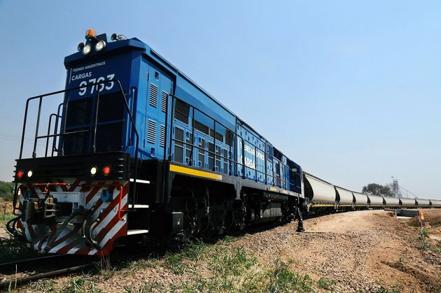 FOTO: Historicamente el Belgrano cargas circulo con trenes de 45 vagones