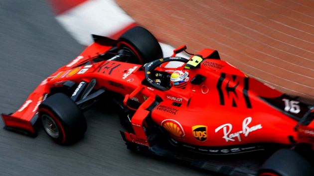 FOTO: Vestido de "Niki", Vettel se puso tercero con la Ferrari SF90