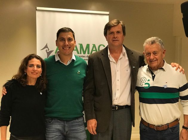 Luciana Mengo, Lisandro Tron, Fernando Zaragosí y Alberto Gaviglio - AFAMAC