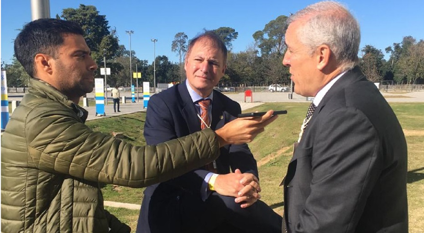 Ambos son presidentes de MATba y de Rofex