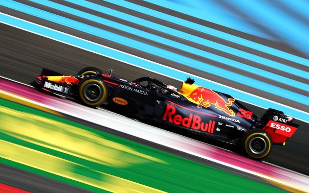 Siempre llevándose lo mejor que puede, Verstappen con el Red Bull Racing