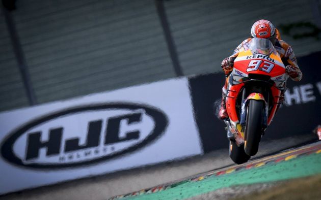 Décima pole consecutiva de Márquez en Sachsenring