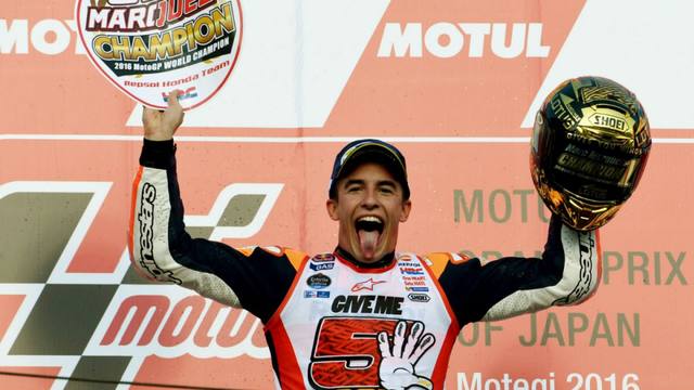 Marc Márquez ganó su quinto título en Japón