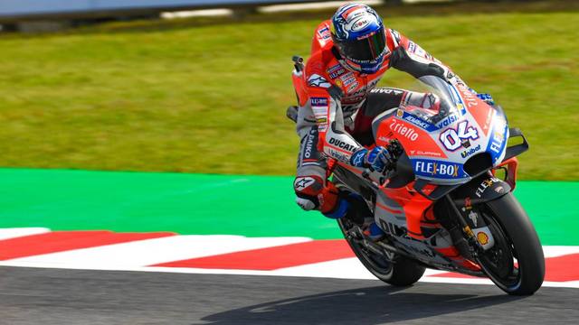 Dovizioso, el más veloz en el GP de San Marino
