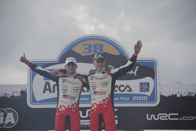 Ott Tänak fue imparable y ganó el Rally Argentina 2018