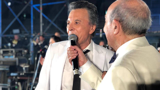 Palito Ortega en la previa de Juntos