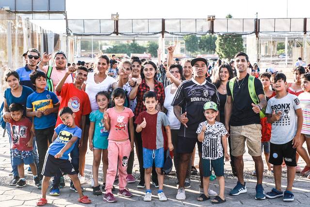 Así llegaba la gente al Mario Alberto Kempes