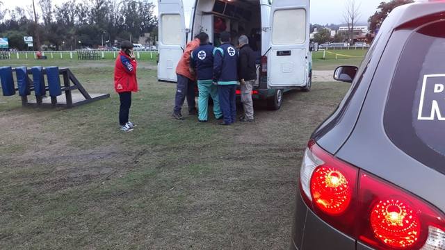 El impactante video del dramático vuelco que sufrió Lappi