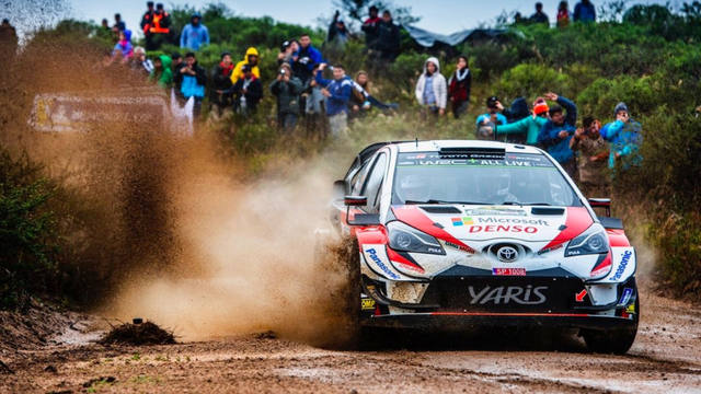 Meeke, el más rápido en Las Bajadas-Villa del Dique