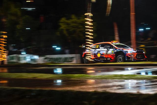 Tänak, el más veloz en el arranque del Rally de Argentina