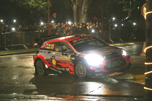 FOTO: Tänak, el más veloz en el arranque del Rally de Argentina
