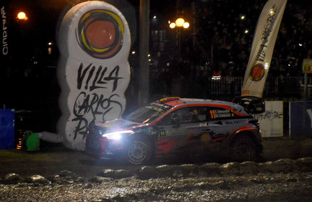 Tänak, el más veloz en el arranque del Rally de Argentina