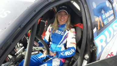 Nadia Cutro, la única piloto del Rally Argentina 2019