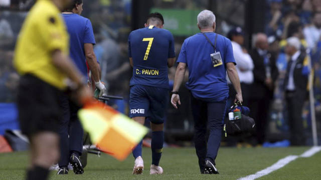 Confirmado: Pavón sufrió un desgarro en el isquiotibial