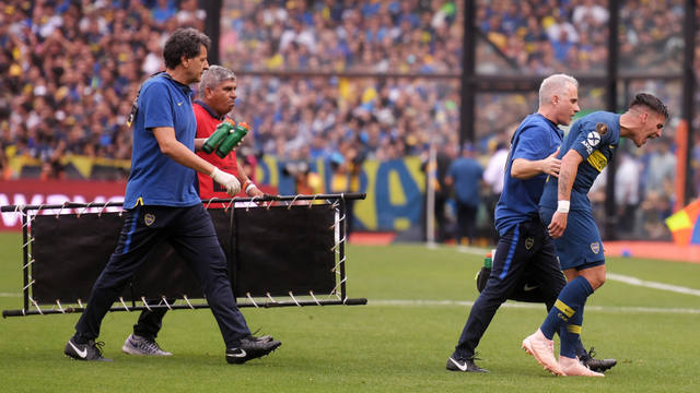 Mala noticia para Boca: Pavón se desgarró en el clásico