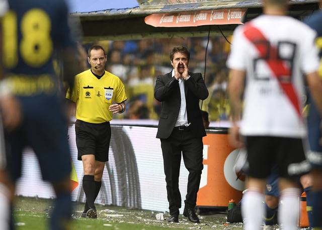 Barros Schelotto, tras el 2-2: 