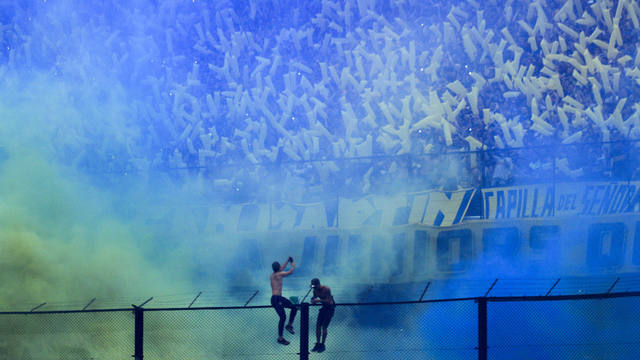 Los hinchas de Boca colmaron el estadio