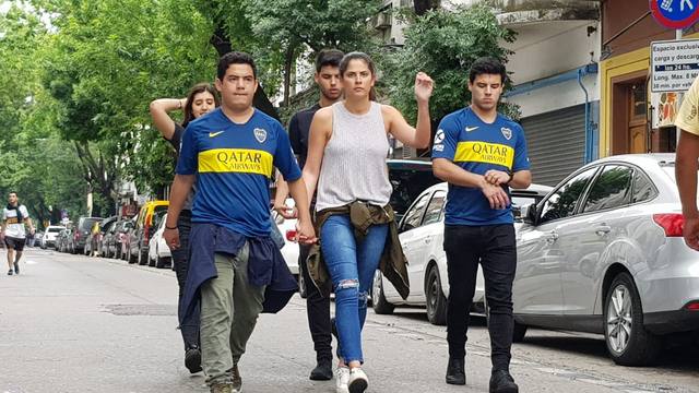 Así vivieron los hinchas de Boca el primer superclásico