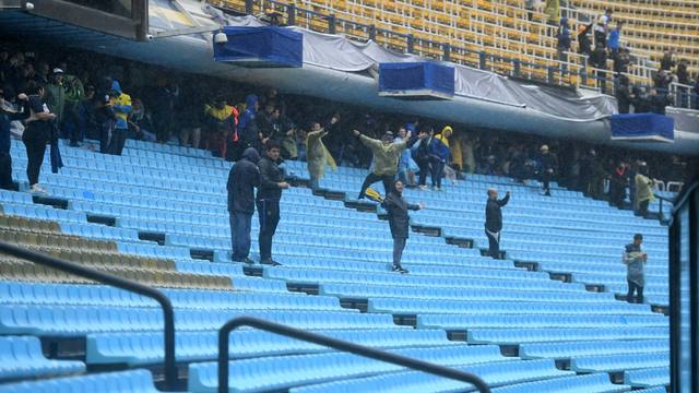 Las imágenes de la final que no pudo ser por la lluvia