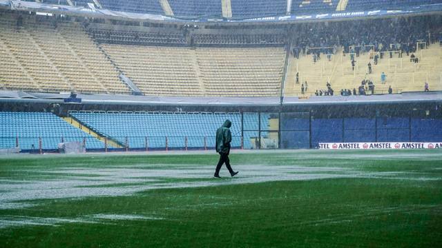 Las imágenes de la final que no pudo ser por la lluvia