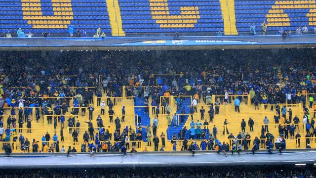 Las imágenes de la final que no pudo ser por la lluvia
