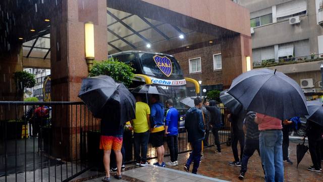 Las imágenes de la final que no pudo ser por la lluvia