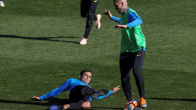 FOTO: Los entrenamientos de Boca y River en Madrid en imágenes