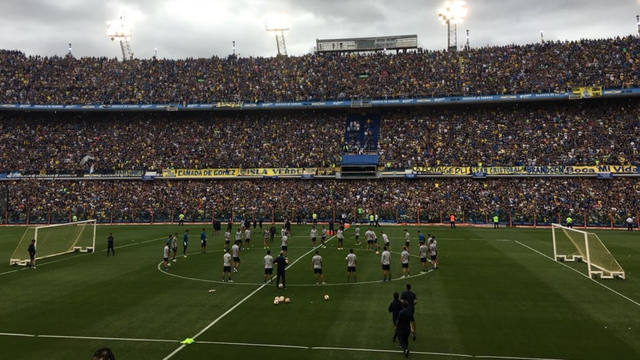 AUDIO: Hinchas de Boca coparon La Bombonera para alentar al plantel