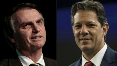 Bolsonaro espera “una victoria” y Haddad “un gran resultado
