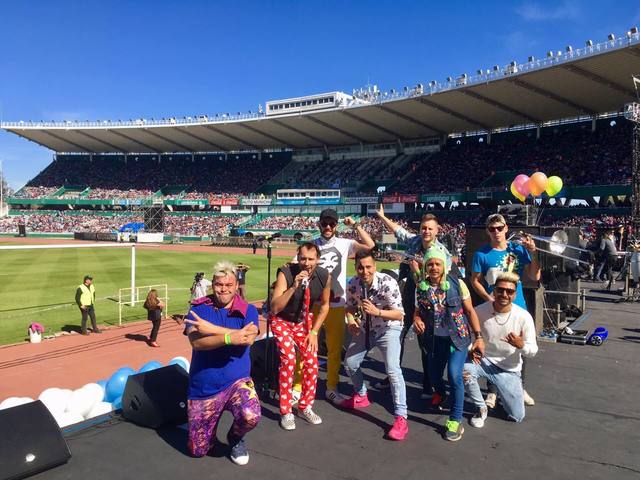 Los Caligaris en el Kempes